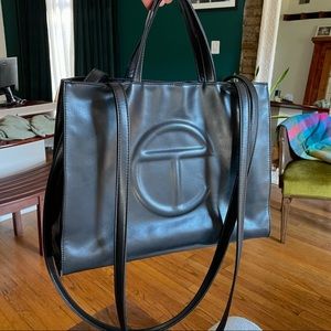 Medium Black Telfar bag